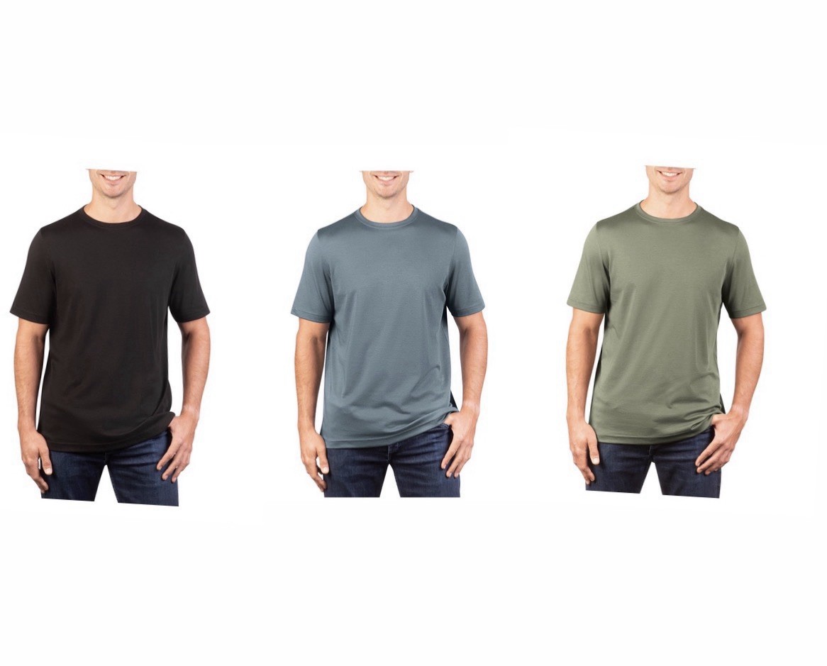 Kirkland Signature Men&rsquo;s Peruvian 100% Pima Cotton Tee Shirt