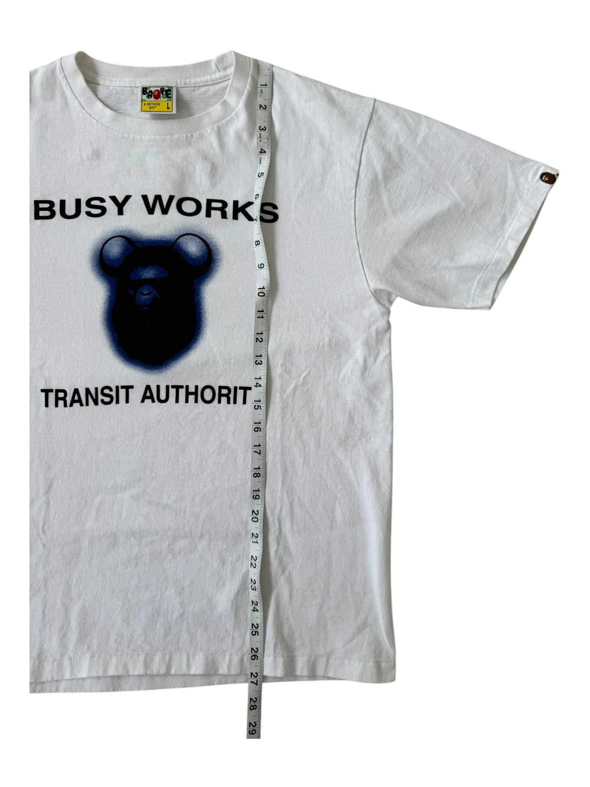 Bape 20s Stash Busy Works Transit Authority Size Large
