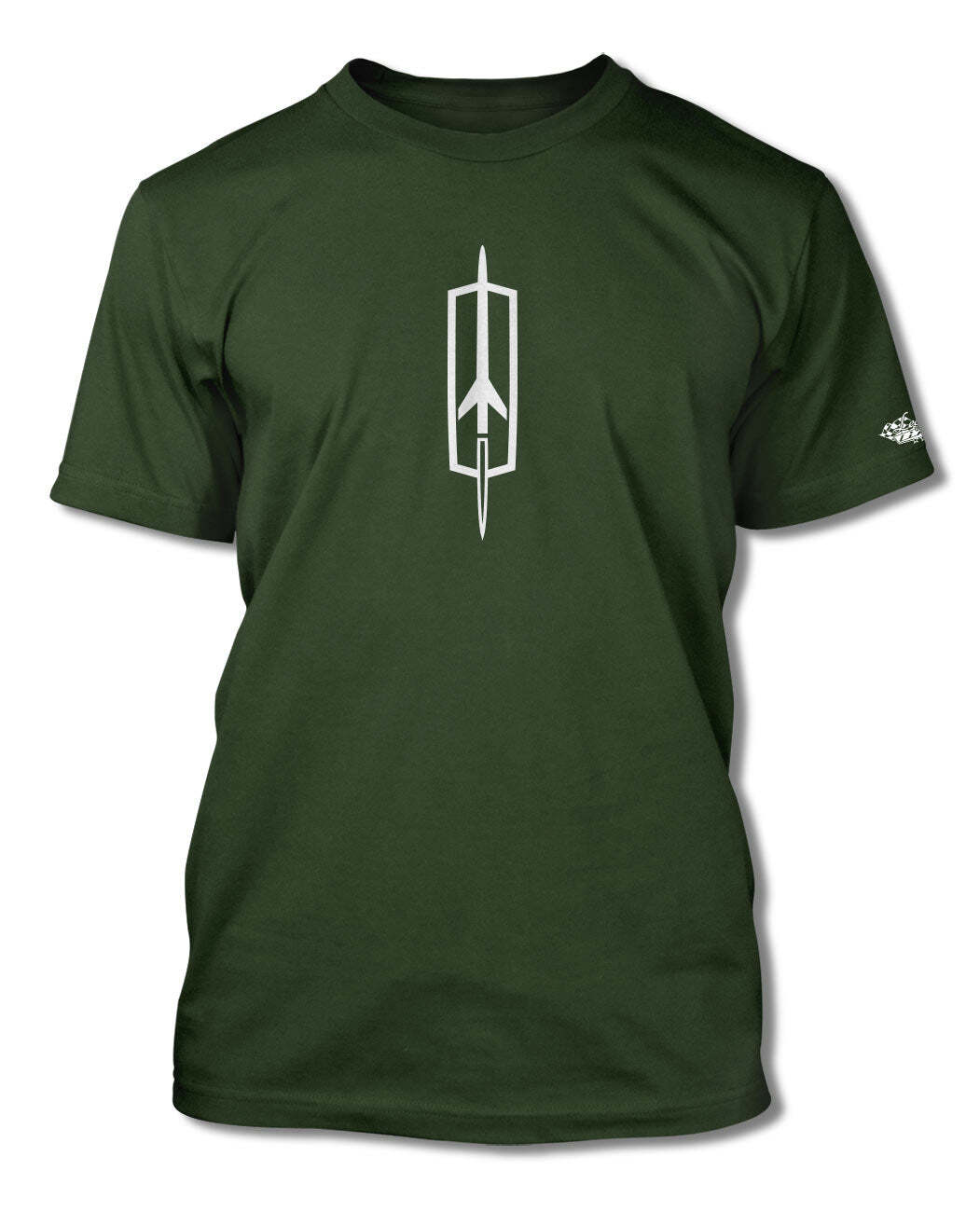 Oldsmobile Upward Rocket Emblem T-Shirt – Men – 14 Colors – American Cotton