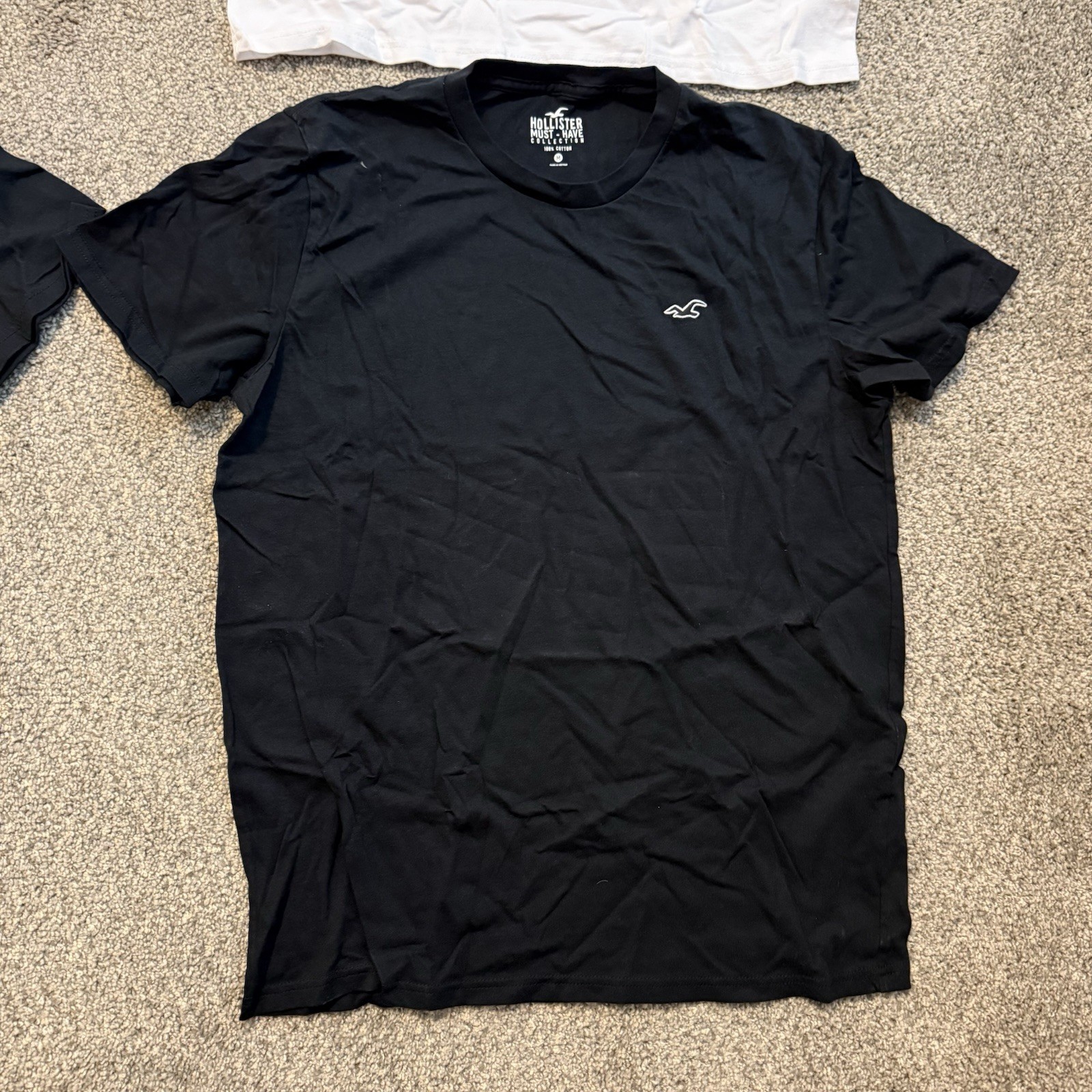 Hollister MUST HAVE Collection Crewneck T Shirts Pack of 6 Mens MEDIUM