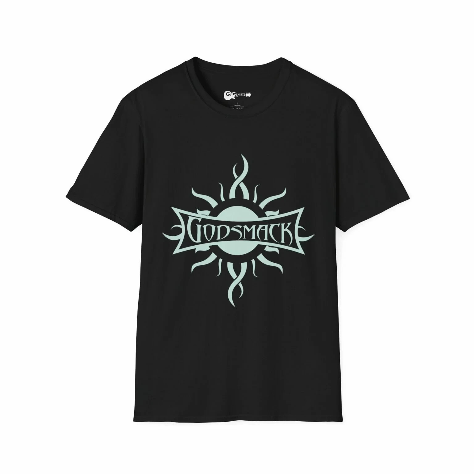 Godsmack Tribal Sun Logo Black T-Shirt