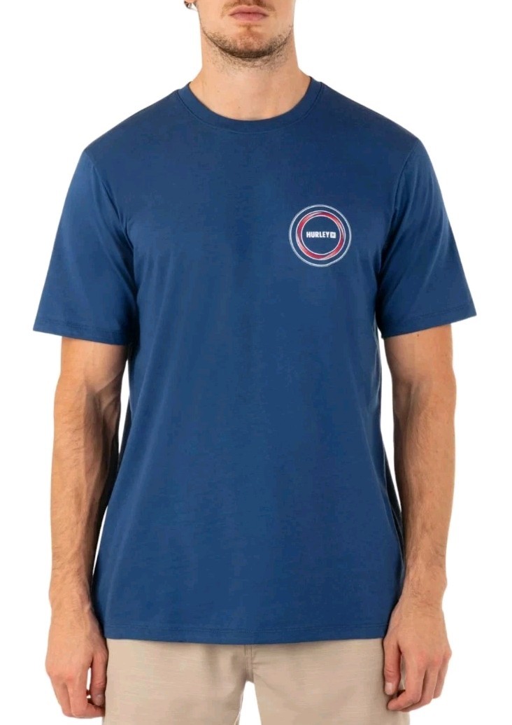 Hurley Men&rsquo;s Size L – Everyday Whiripooll Short Sleeve Tee T-Shirt MSRP 27.89