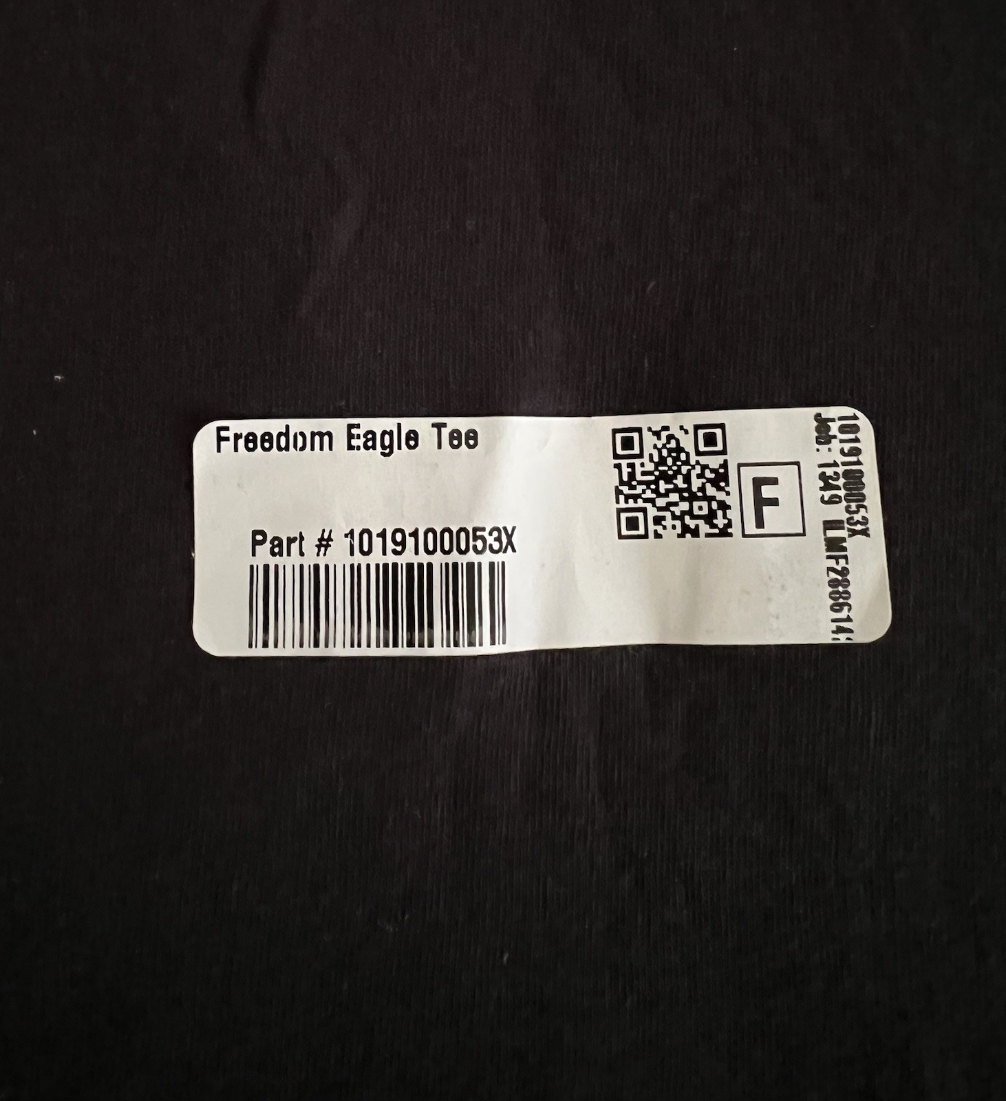 I Love My Freedom Men’s Black Freedom Eagle T-shirt