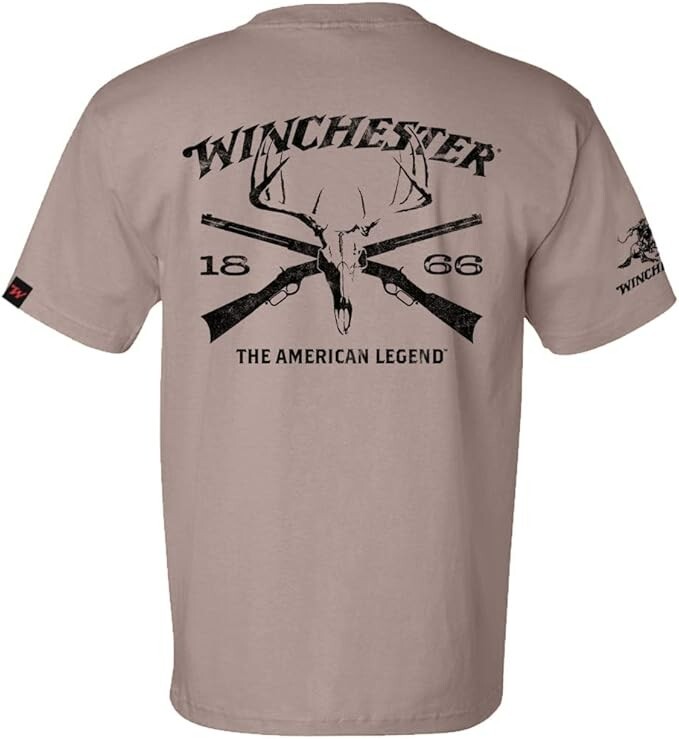 Winchester Official – Pocket Tee – Buck Belt Skull Short Sleeve