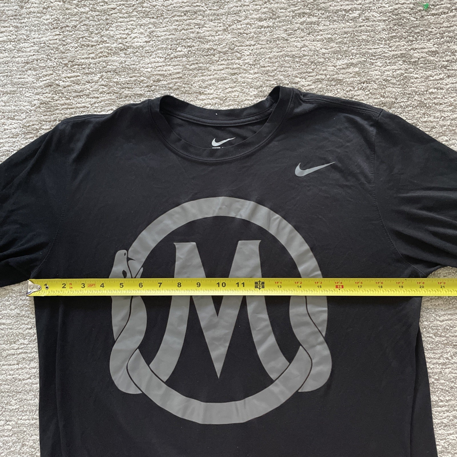Nike Kobe Bryant Mamba Sports Academy Shirt Long Sleeve Black Large Dri-Fit