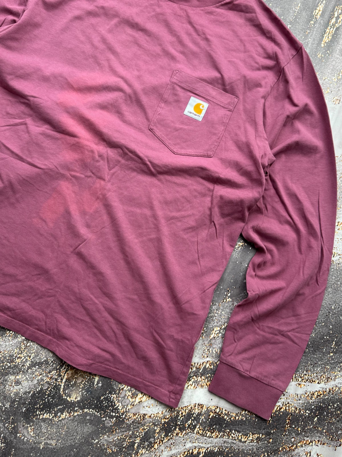 Carhartt Vintage Distressed Long Sleeve T-Shirt Men’s Size L