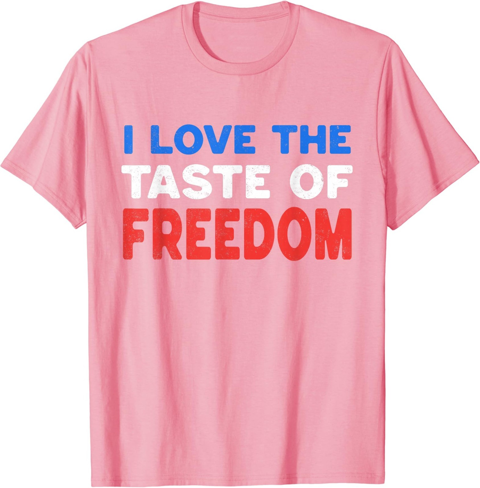 I Love The Taste of Freedom – Couples Matching 4th of July T-Shirt