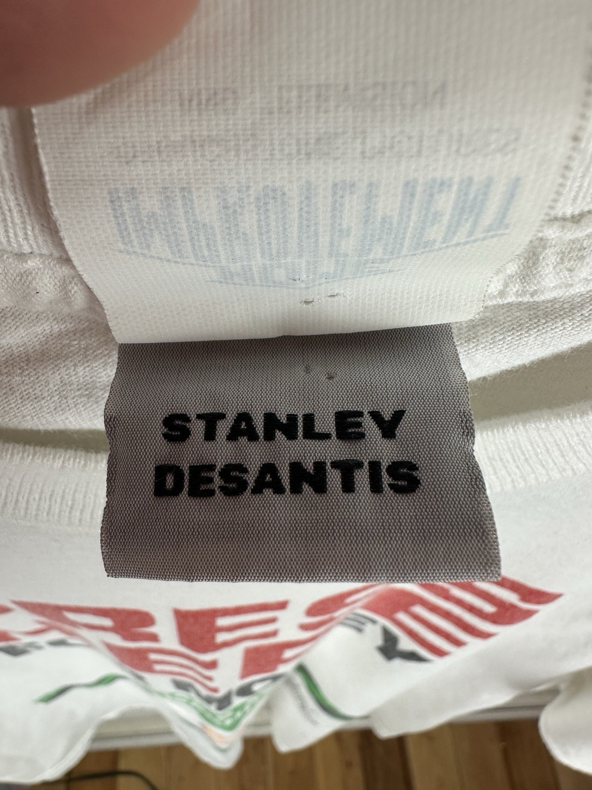 Stanley Desantis Vintage 90s Home Improvement XL Shirt Rare Print Single Stitch
