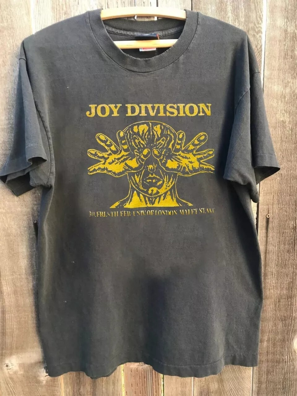 Joy Division Rare Design Charcoal Short sleeve T shirt Classic Unisex S-5XL
