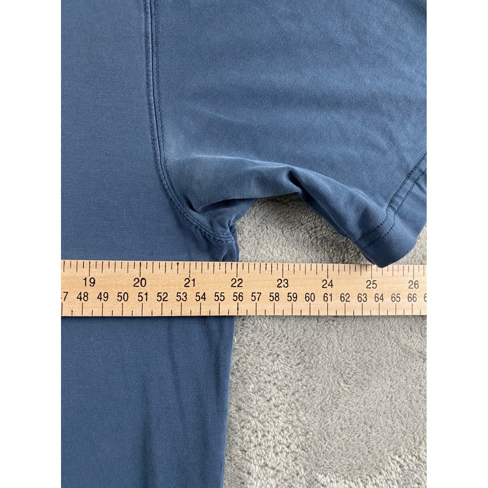Croft & Barrow Mens Blue Short Sleeve Crew Neck Cotton Stretch T-Shirt XL