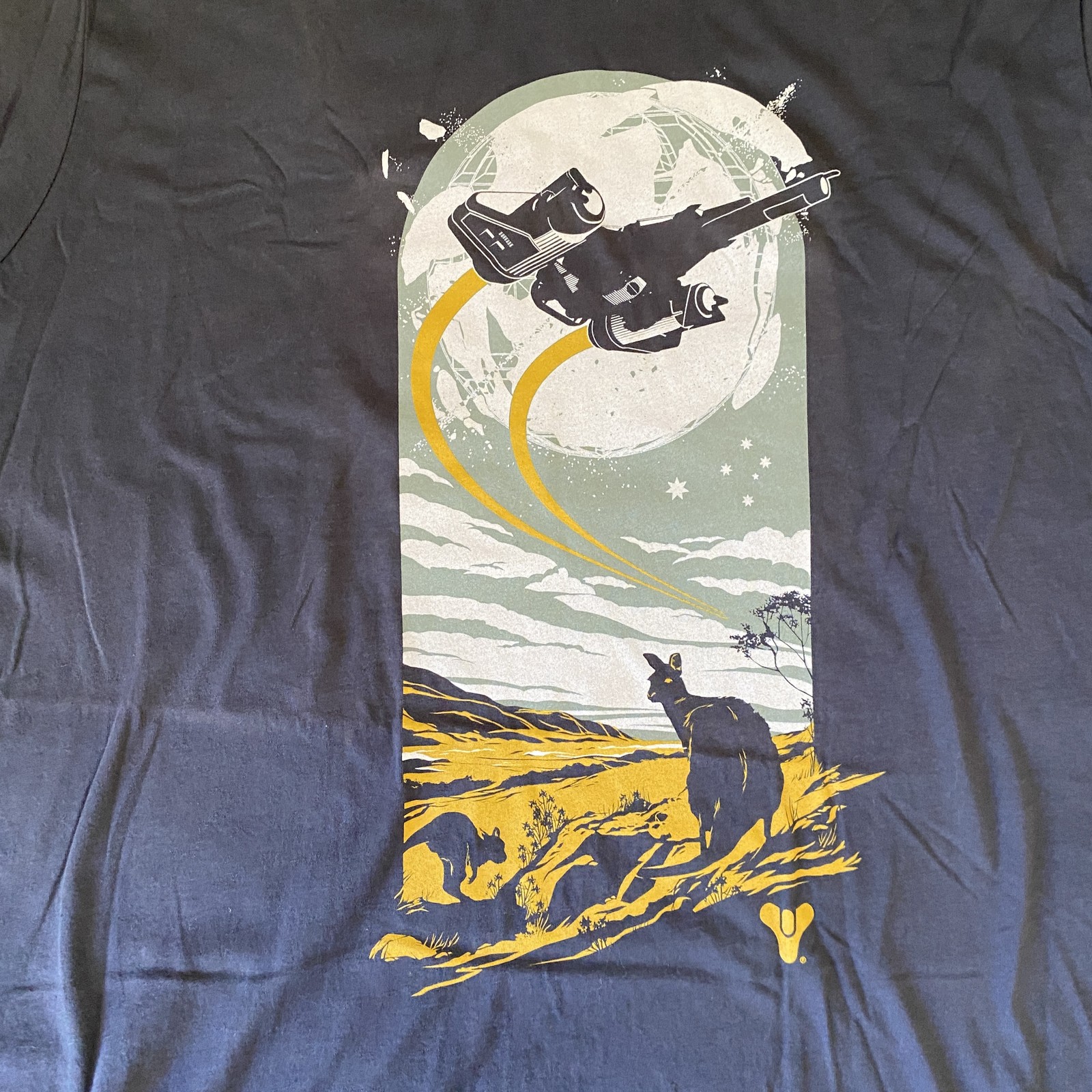 Bungie Destiny Men&rsquo;s T-Shirt XL Black Graphic Tee Guardians for Australia