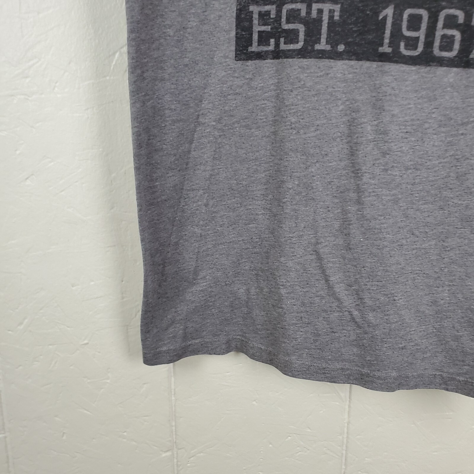 Los Angeles Kings Shirt Mens Medium Gray Crew Neck Short Sleeve Graphic NHL
