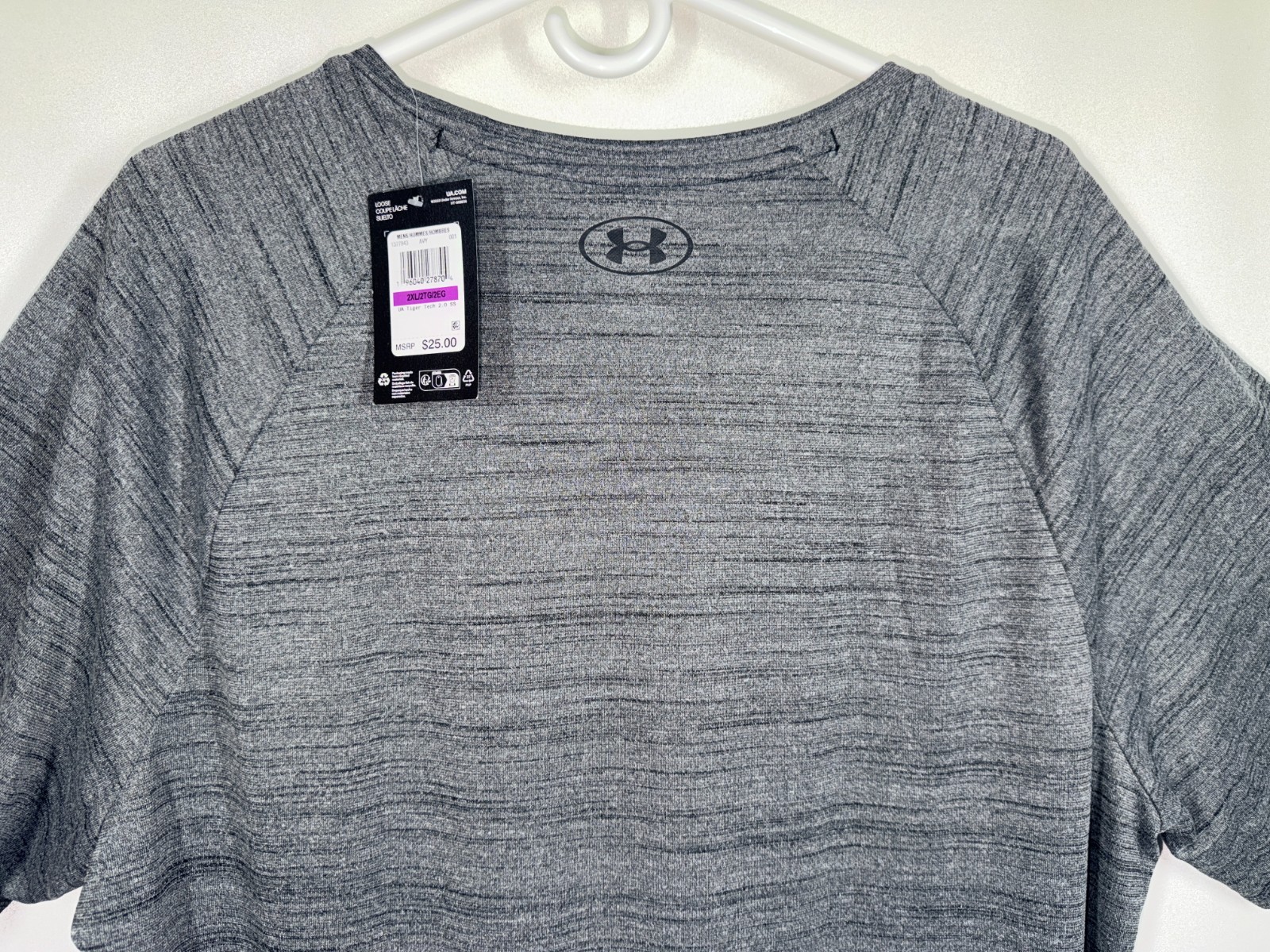 Under Armour Tiger Tech 2.0 Mens Training Loose Fit T-Shirt 2XL New Tags