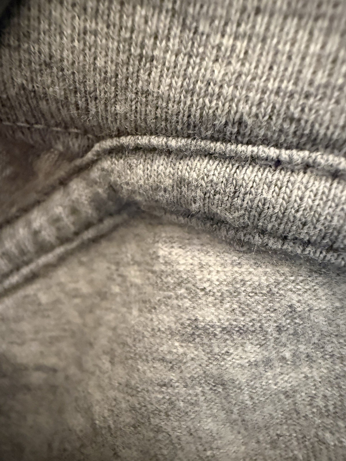 UNIQLO SPRZ NY Timothy Goodman Medium Grey Cotton w/ B&W Print Pocket Tee