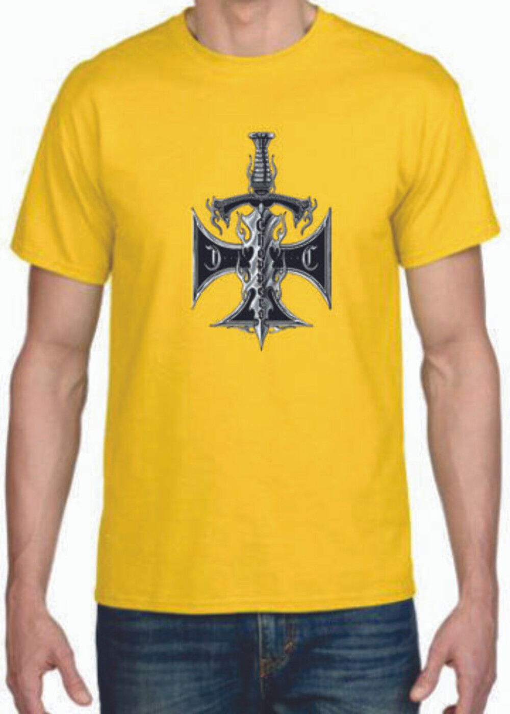 Adult DryBlend® T-Shirt – ( CHOPPER SWORD)