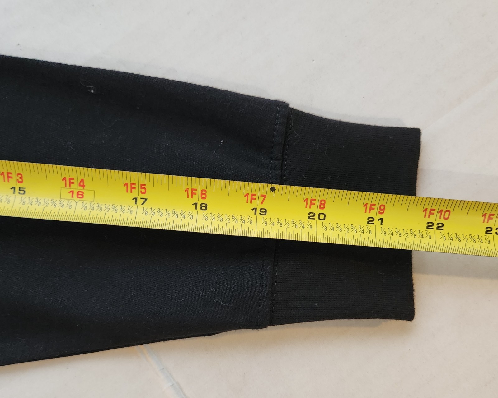 GSTR Men&rsquo;s Apparel Oversized Boxy Fit Black ong Sleeves T- Shirt – Medium