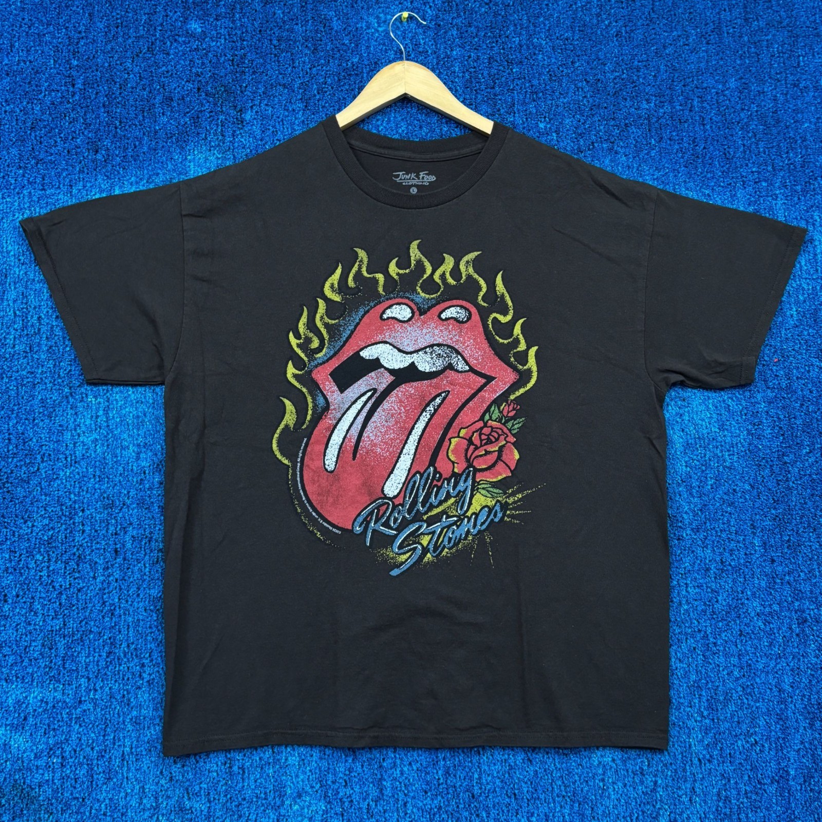 The Rolling Stones Self Titled Graphic T-Shirt Size Large