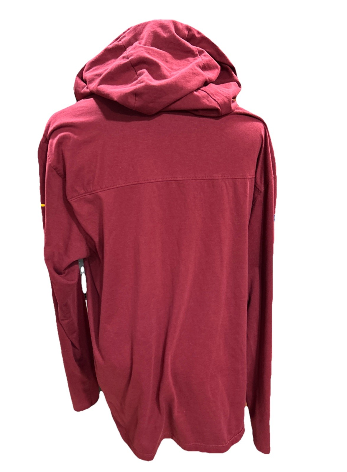 nike hooded long sleeve Shirt Mens Large Washington Football Red NFL On Field