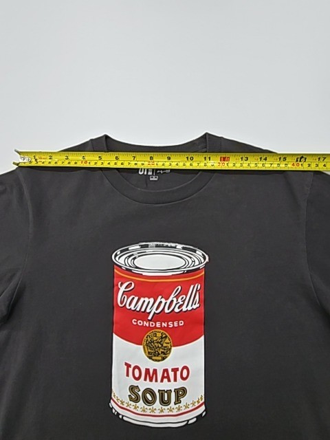 UT Boys Black Graphic Pop Art Tee Youth S T-Shirt Licensed Artwork