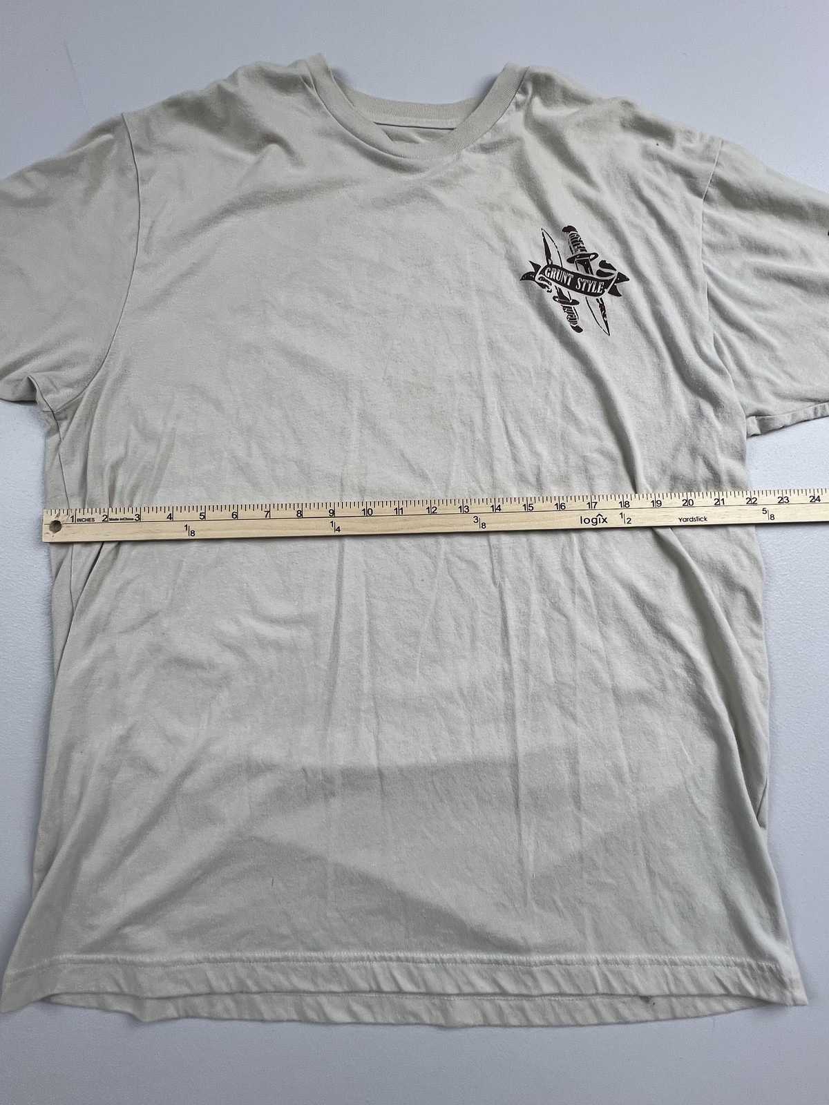 Grunt Style Shirt Mens 2XL Death Before Dishonor Skull Graphic Tee Patriotic