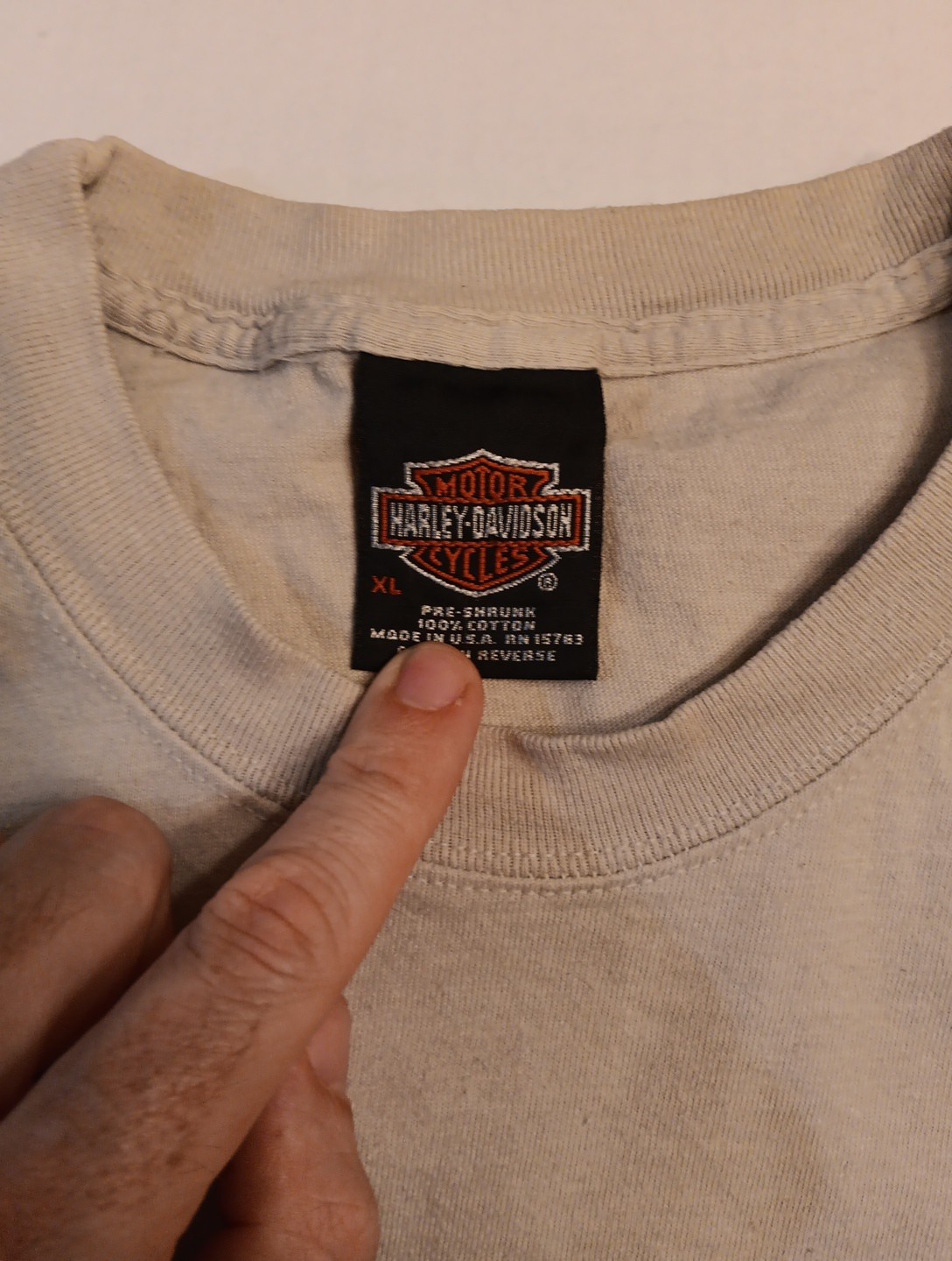 2000 Y2K Harley-Davidson T-Shirt Size XL (2 Stains) Looney Tunes Taz Yosemite TX