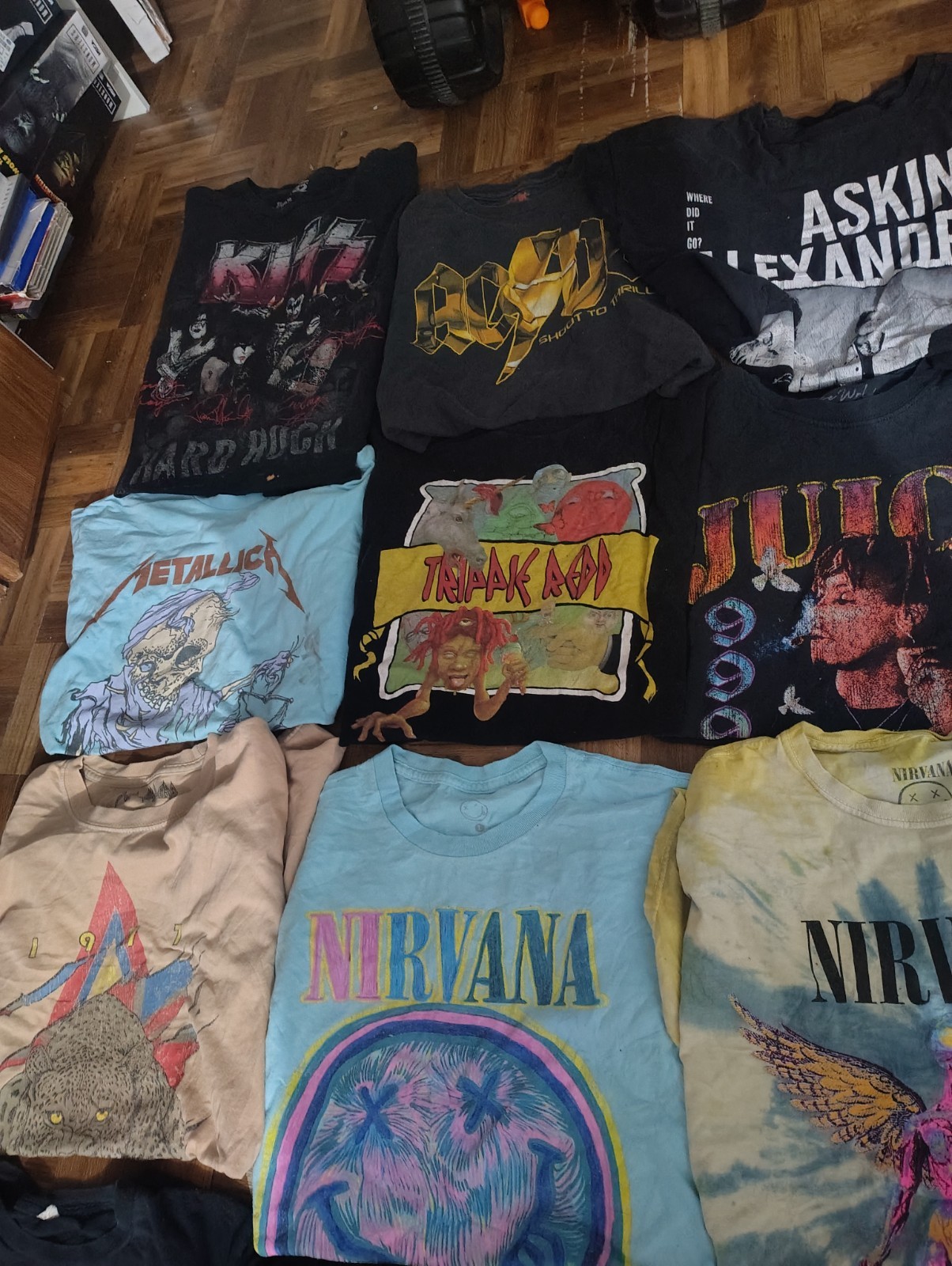 Bundle of 42 Band Tees Various Sizes Reseller Wholesale