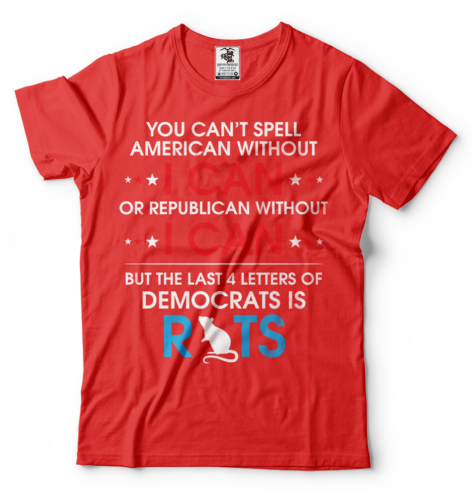 Republican Political T shirt Anti Democrats Shirt Trump 2024 Election Shirts