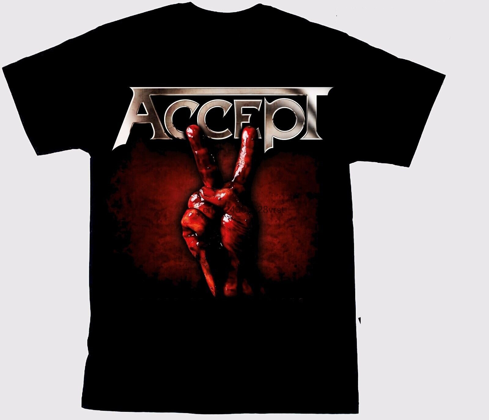 ACCEPT Album Tour Concert Black Unisex S M L 234XL T-shirt D540