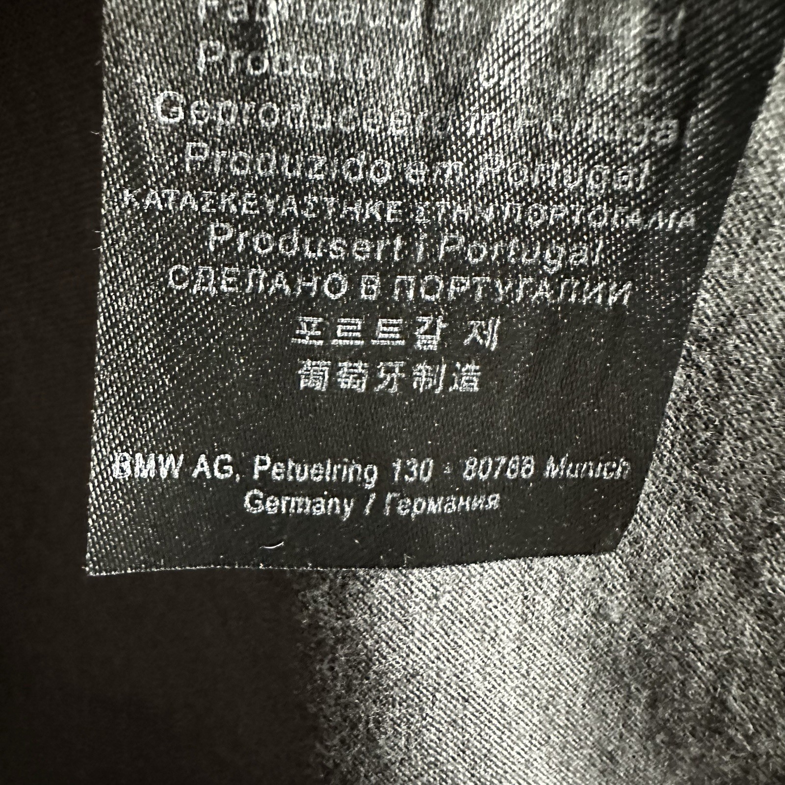 BMW Motorsport Shirt Mens Large Charcoal M3 High Performance Racing Logo Tee