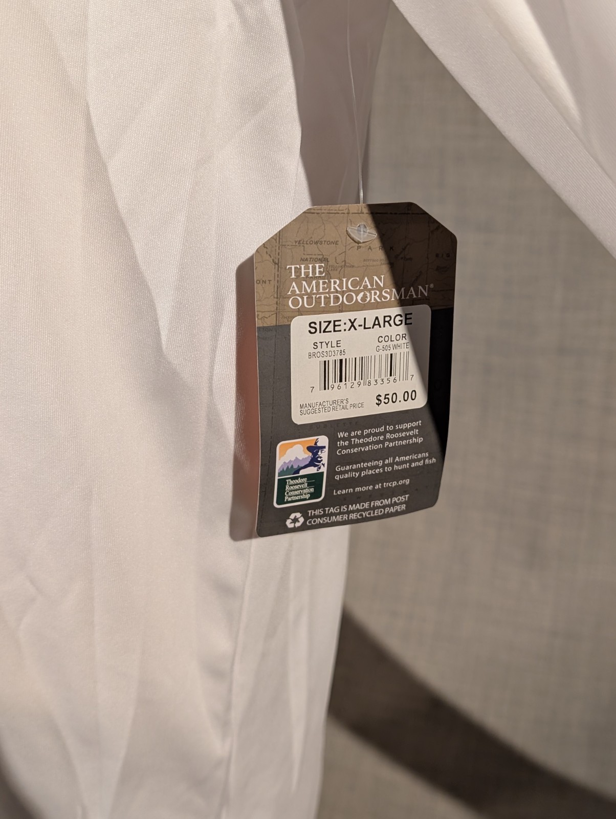 American Outdoorsman Performance Sun shirt Men&rsquo;s Size XL