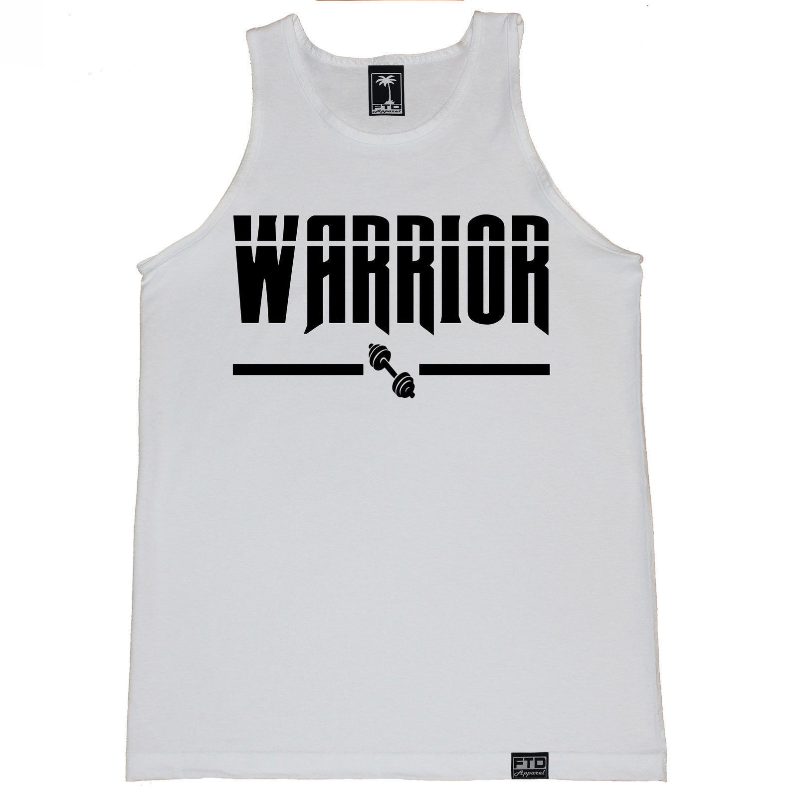 WARRIOR GYM FITNESS WORKOUT YOGA RUNNING TRAINING TRAIN FLEX LIFTING TANK TOP