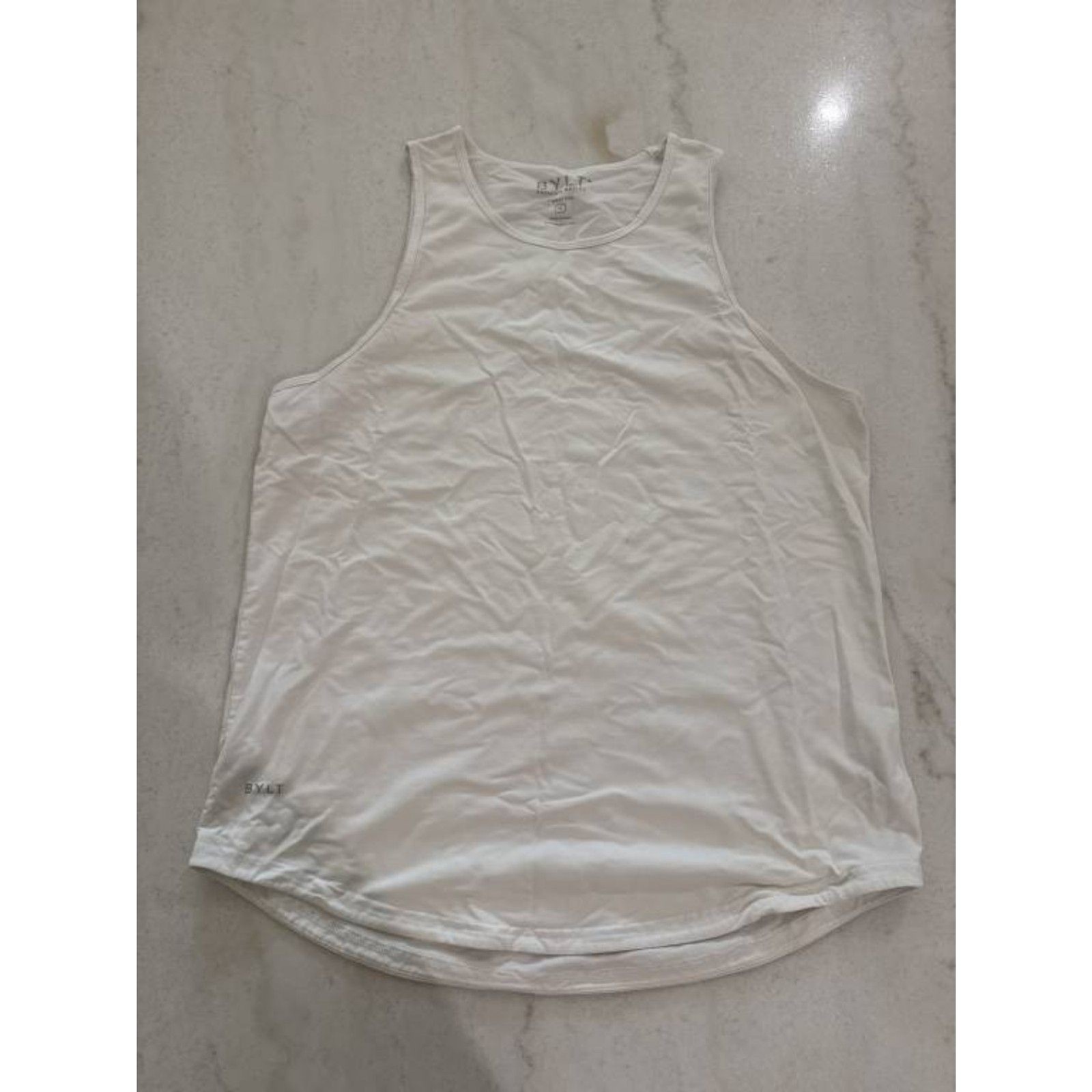 BYLT Premium Basics Signature Tank Top White XL Men&rsquo;s