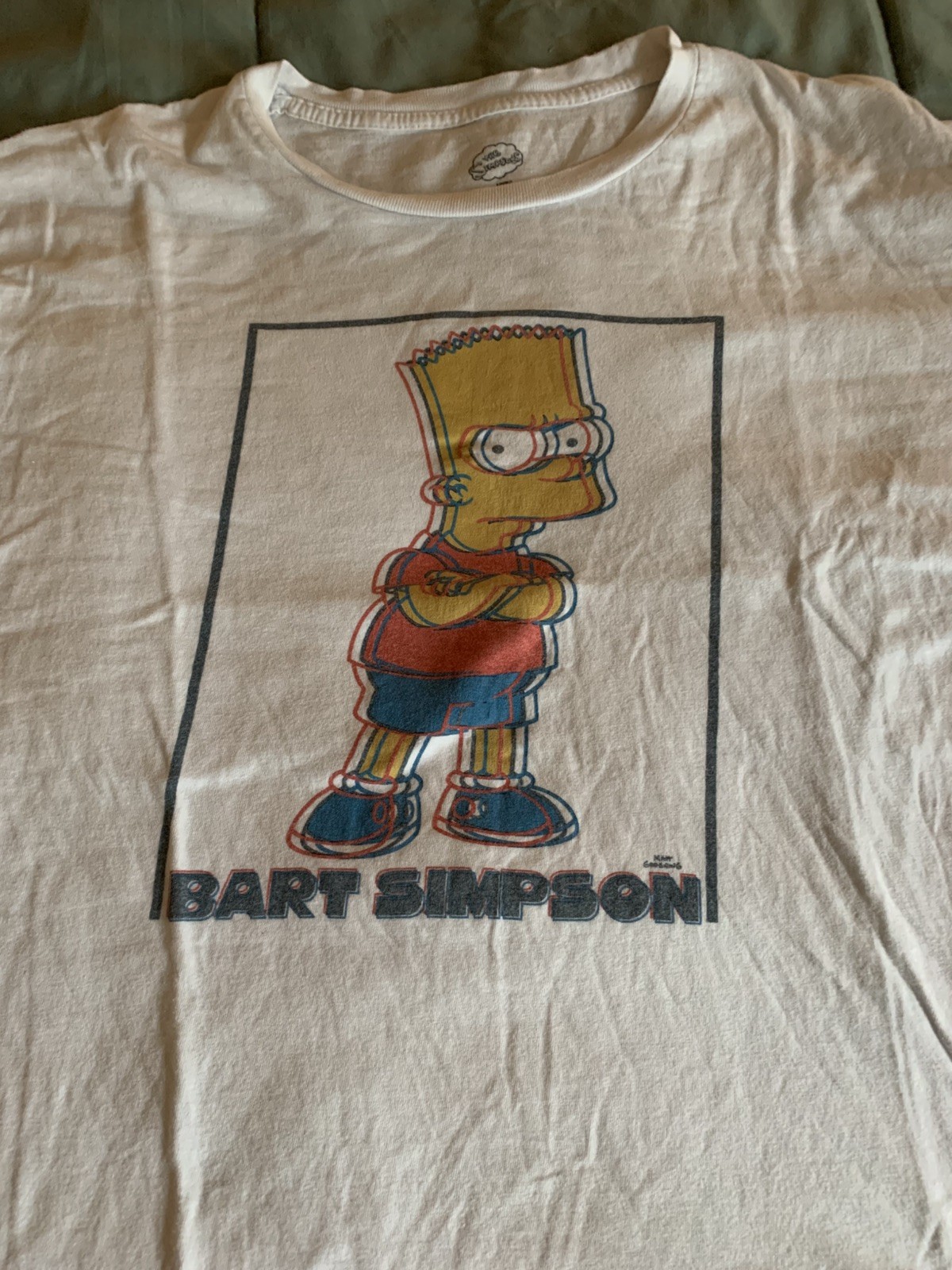 NEFF X The Simpsons Bart 3D T-Shirt Men’s Size L