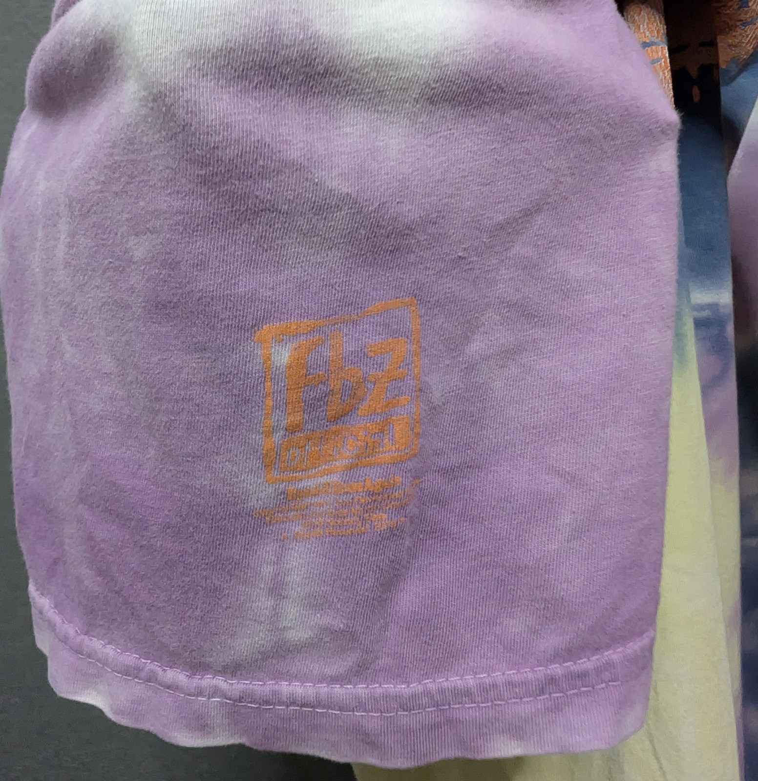 Flatbush Zombies In Super Bloom Ankh Med Tie Dye Band Tee Shirt 21&Prime; W X 29&Prime; L