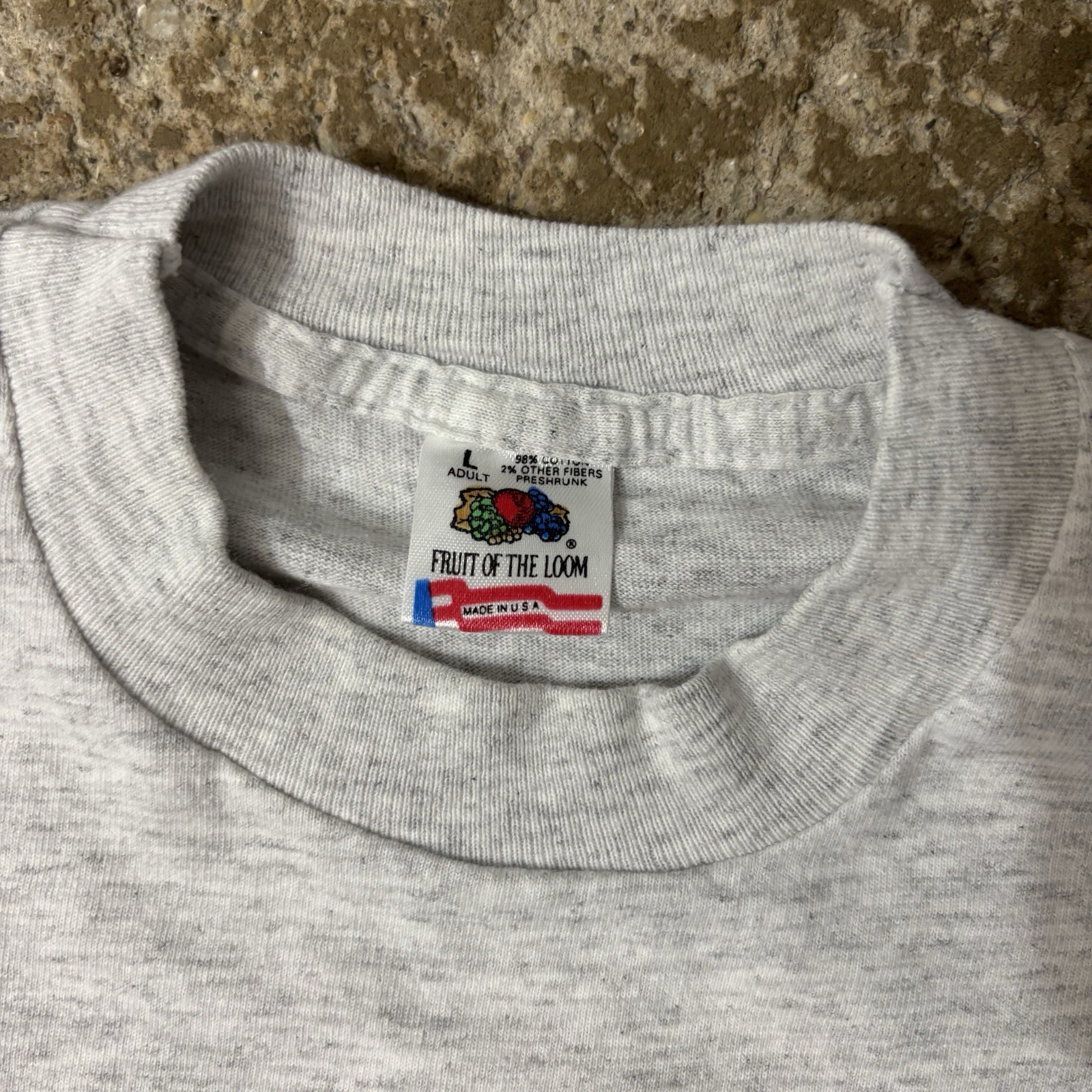 Vintage 90s MLB Baseball Strike T-Shirt I Was A Baseball Fan Made in USA Size L
