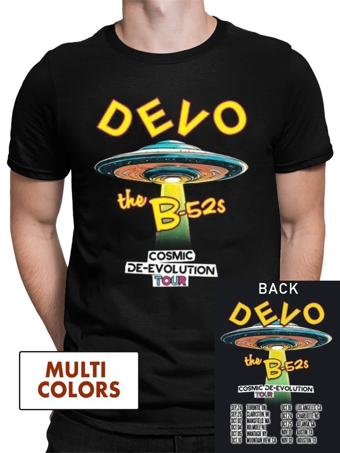Devo And The B-52’s Tour 2025 T-Shirt K65942