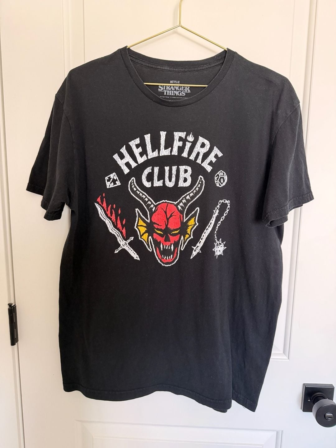 Stranger Things Hellfire Club Graphic T-Shirt