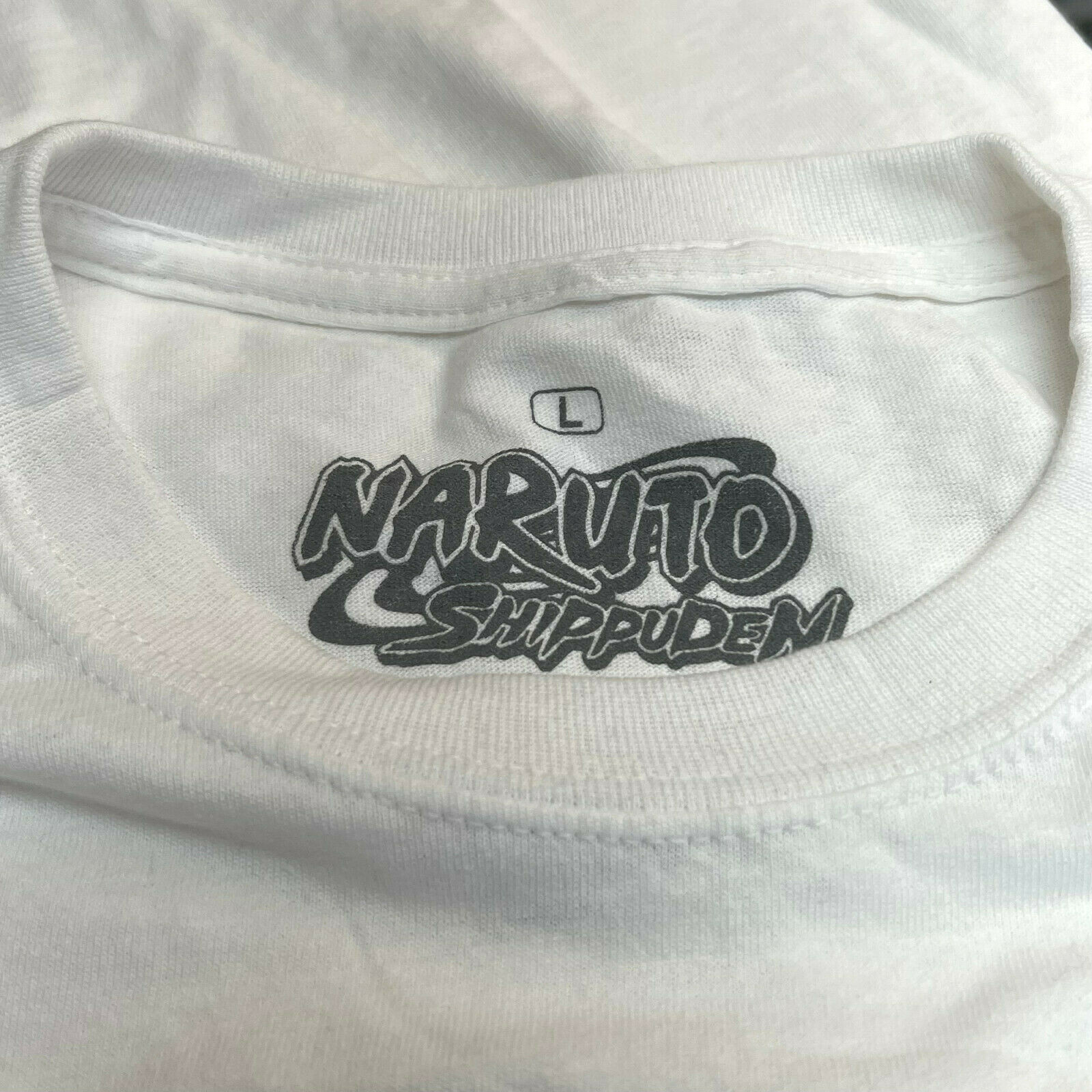 Ripple Junction Men&rsquo;s LS T-Shirt Naruto Shippuden Mineral Black Size L NEW