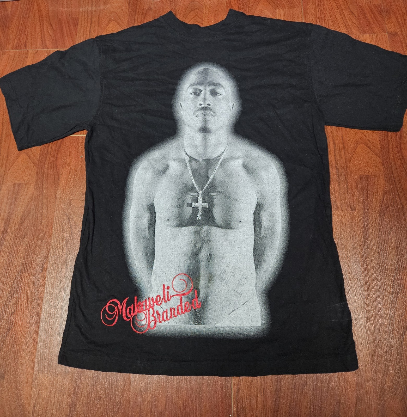 2pac Tupac Shakur Makaveli Branded Shirt Size X-Large