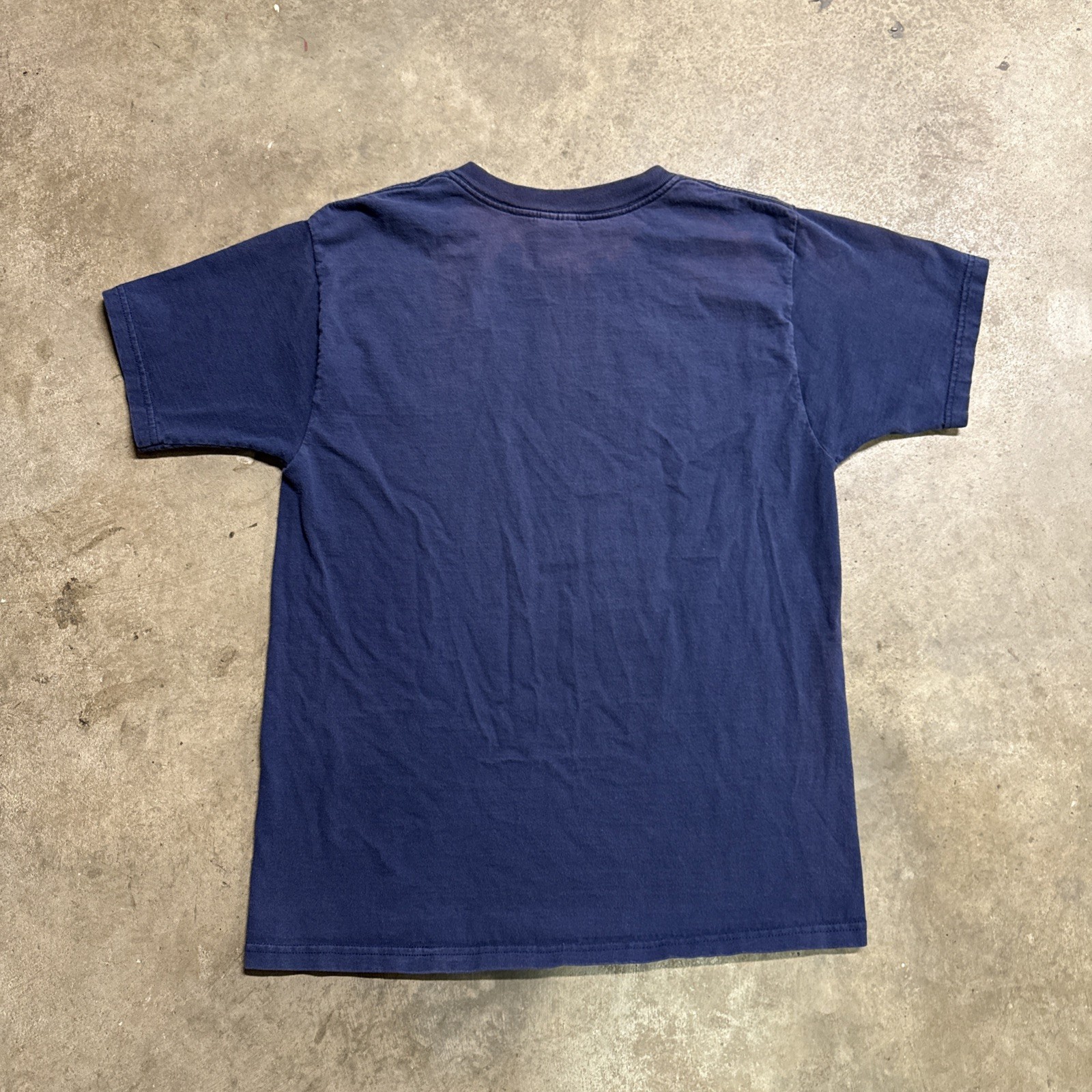 Vintage Beer Shirt Mens Large Navy 90s Funny Quote Police Parody Skate Alcohol