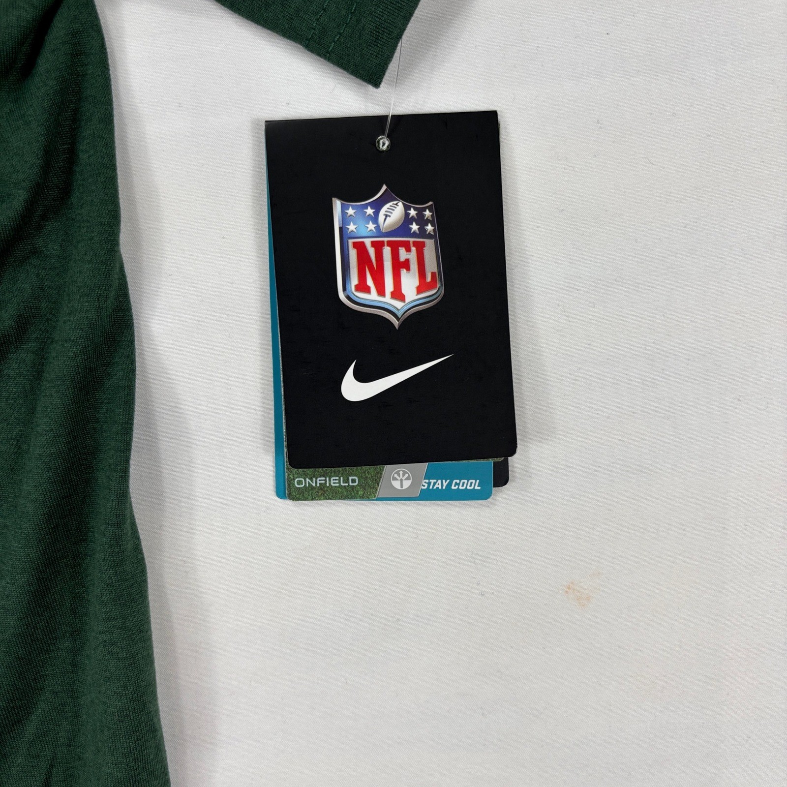 Nike New York Jets NFL Dri-Fit On Field Football Training T-Shirt XL Green NWT
