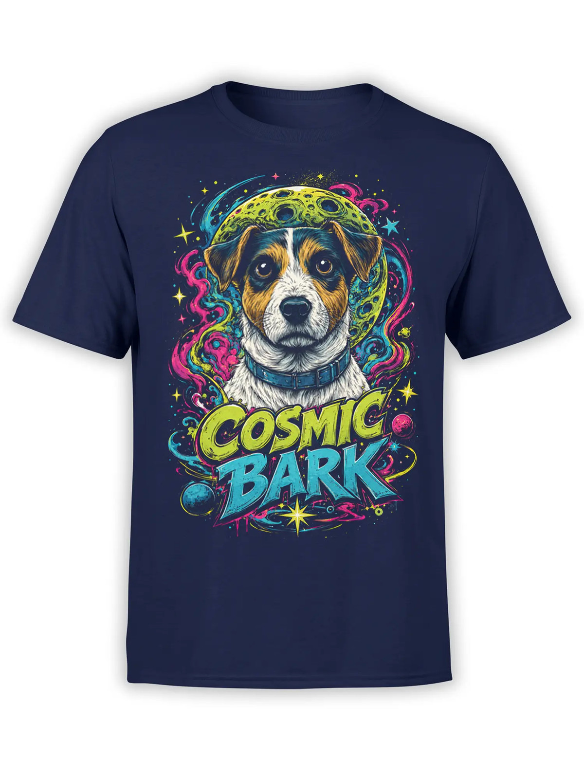 Cosmic Bark Dog T-Shirt | Unisex