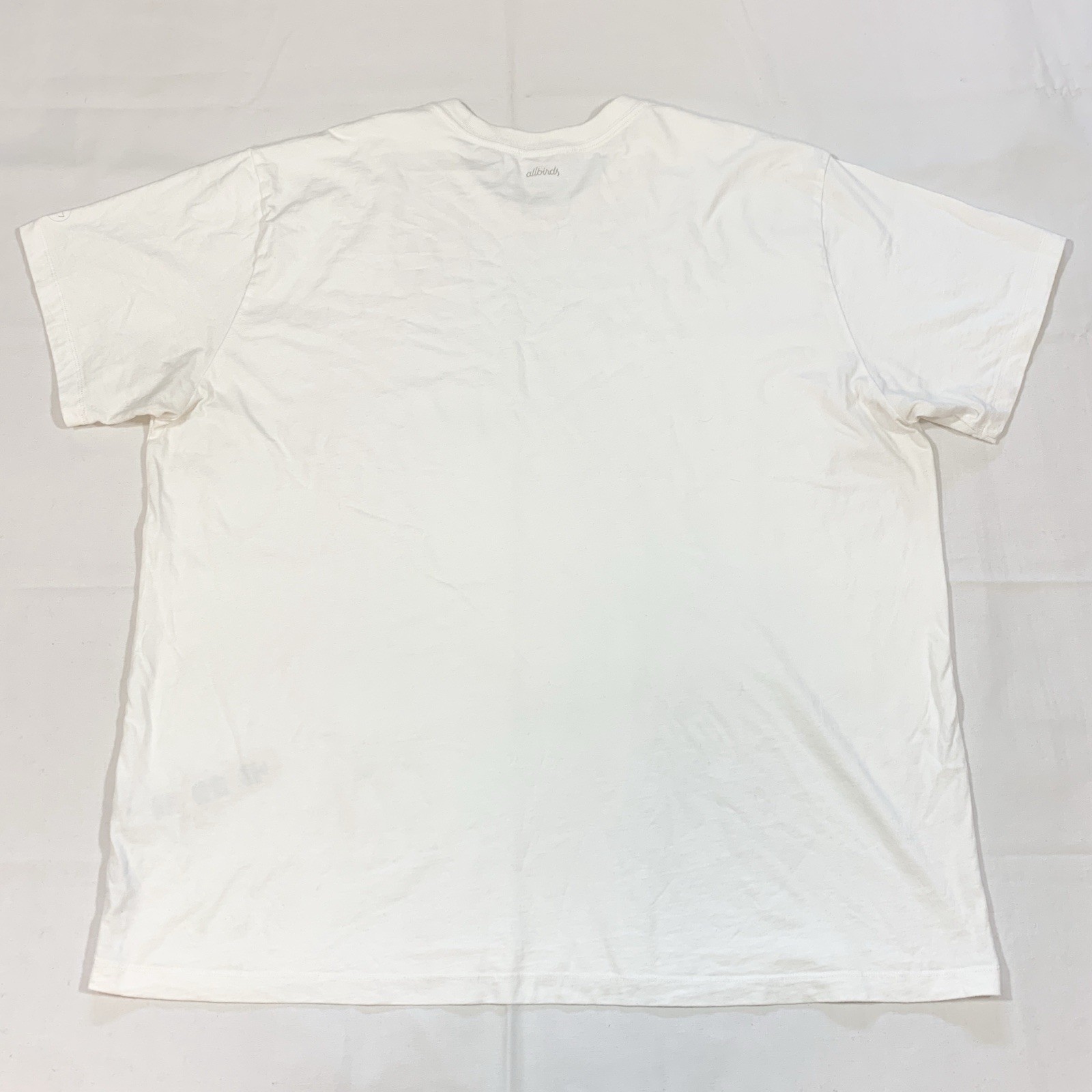 Allbirds 7.07 Mens 3XL Crewneck 100% Organic Cotton T Shirt Plain Tee S/S