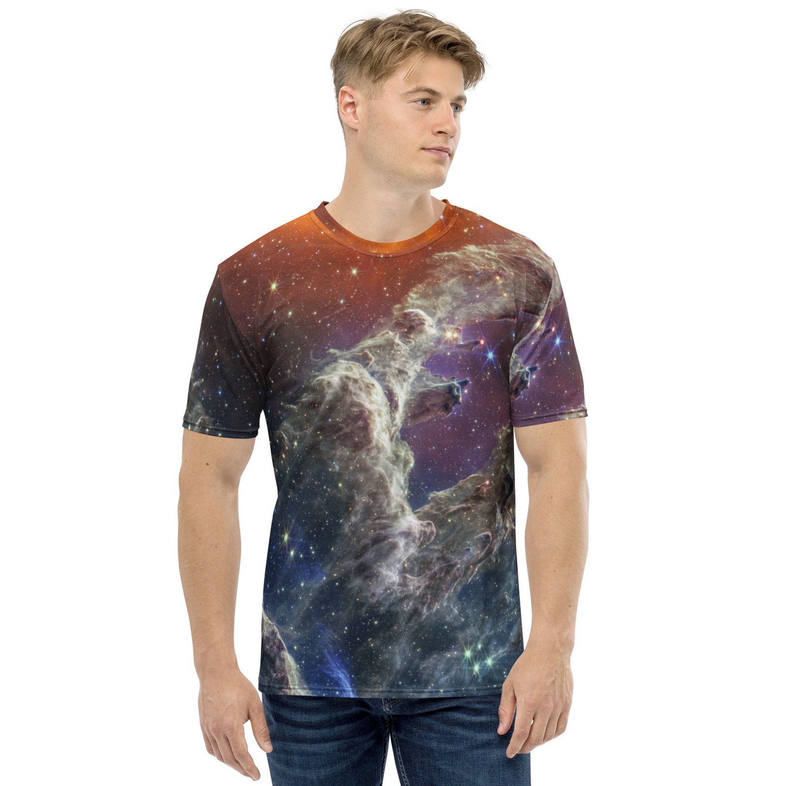Webb Space Telescope Pillars of Creation Men&rsquo;s t-shirt