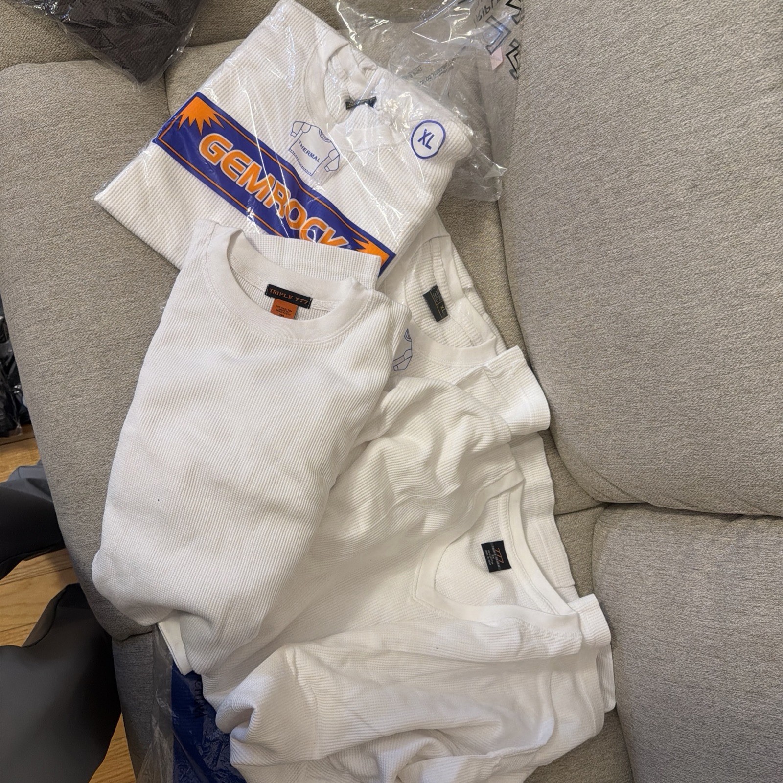 22 Mens Thermal , Variety Of Sizes And Colors, Individual Wrapped Ready To Sell