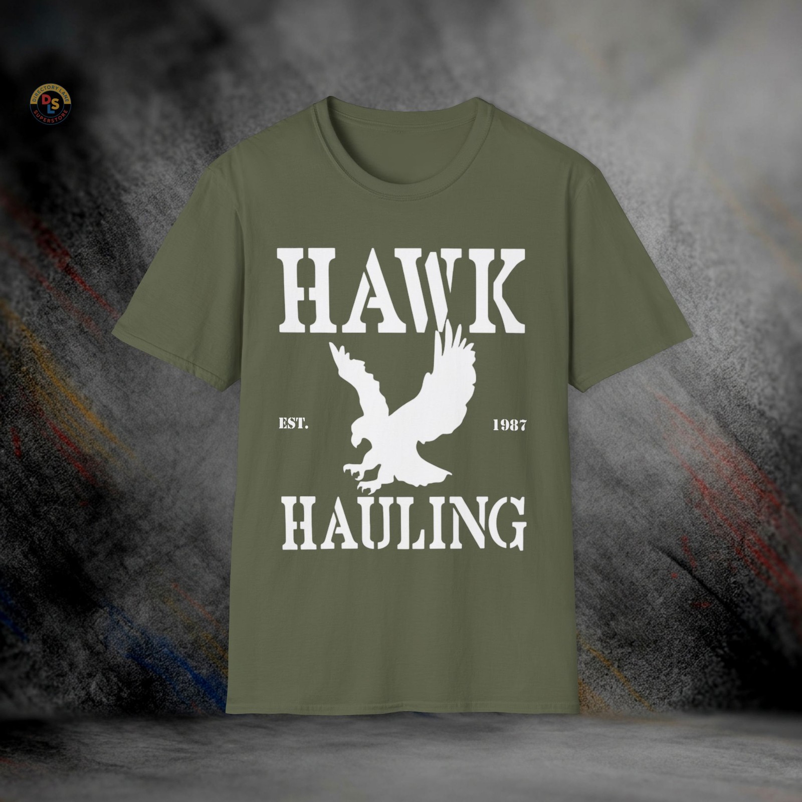 Hawk Hauling Over the Top T-Shirt | Softstyle Tee