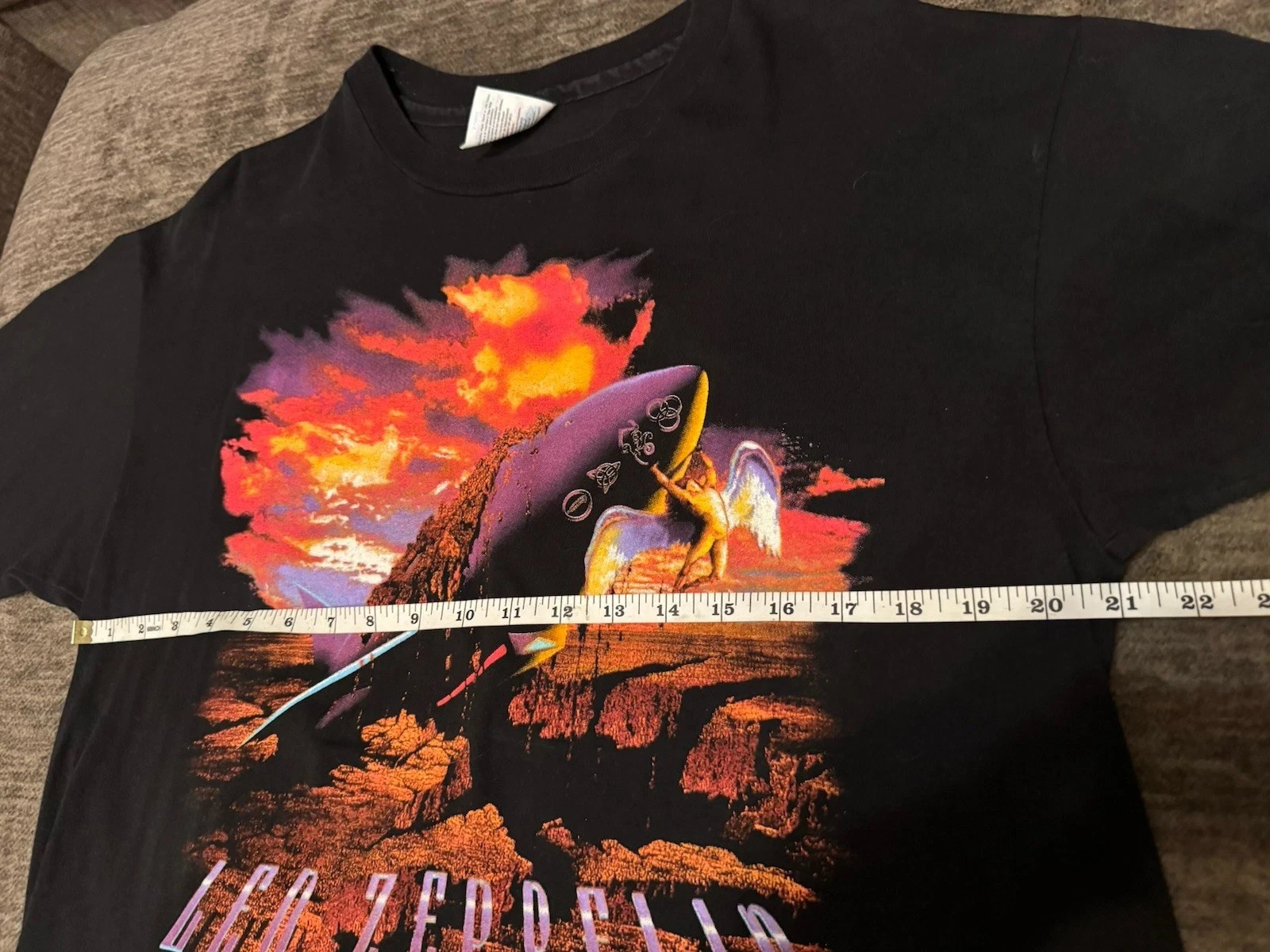 Vtg 1994 LED ZEPPELIN Tshirt Led Zeppelin Blimp Tshirt Rocket Tee Tshirt Sz XL