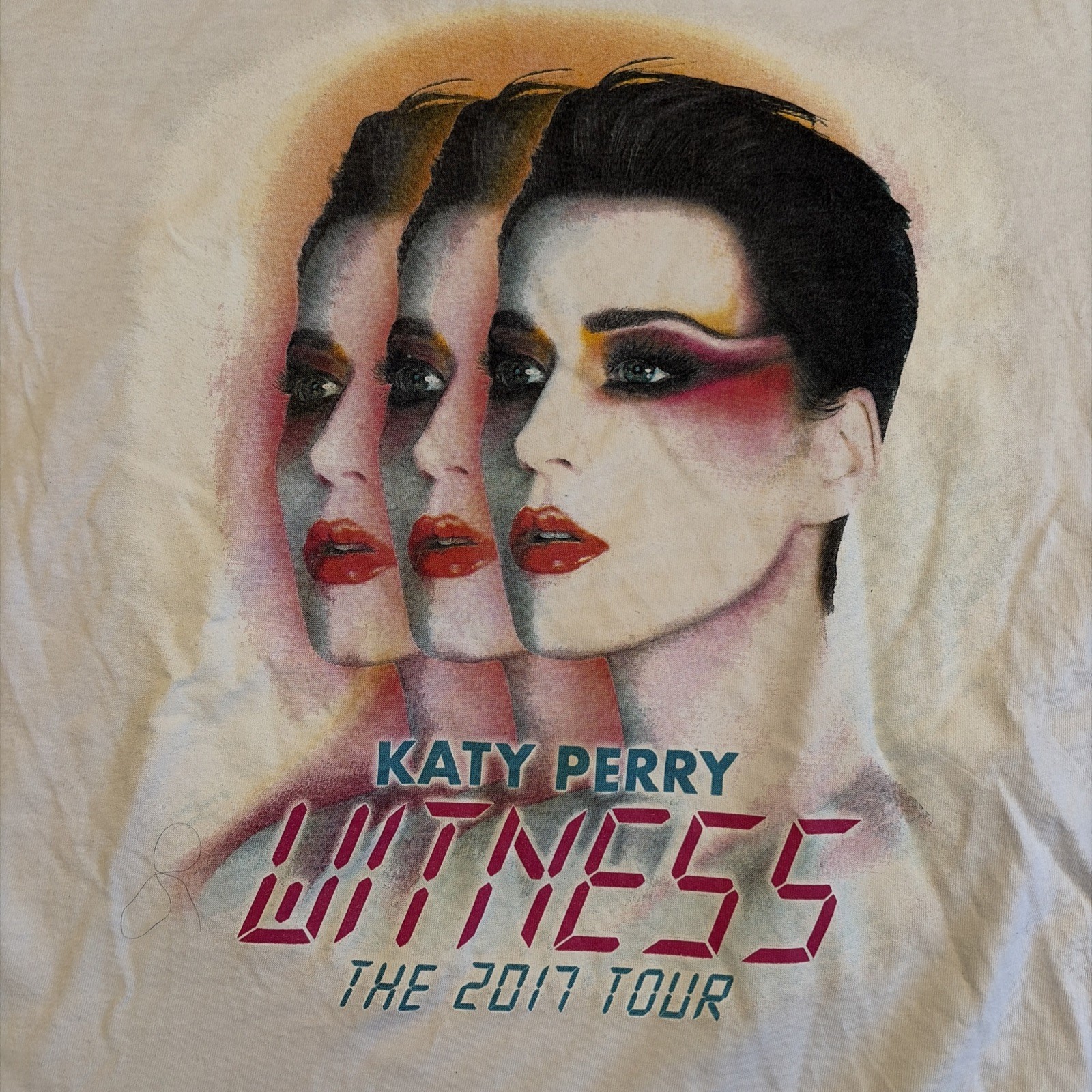 RARE – Katy Perry – Witness Concert Tour 2017 – Graphic T Shirt – Men&rsquo;s Size XL