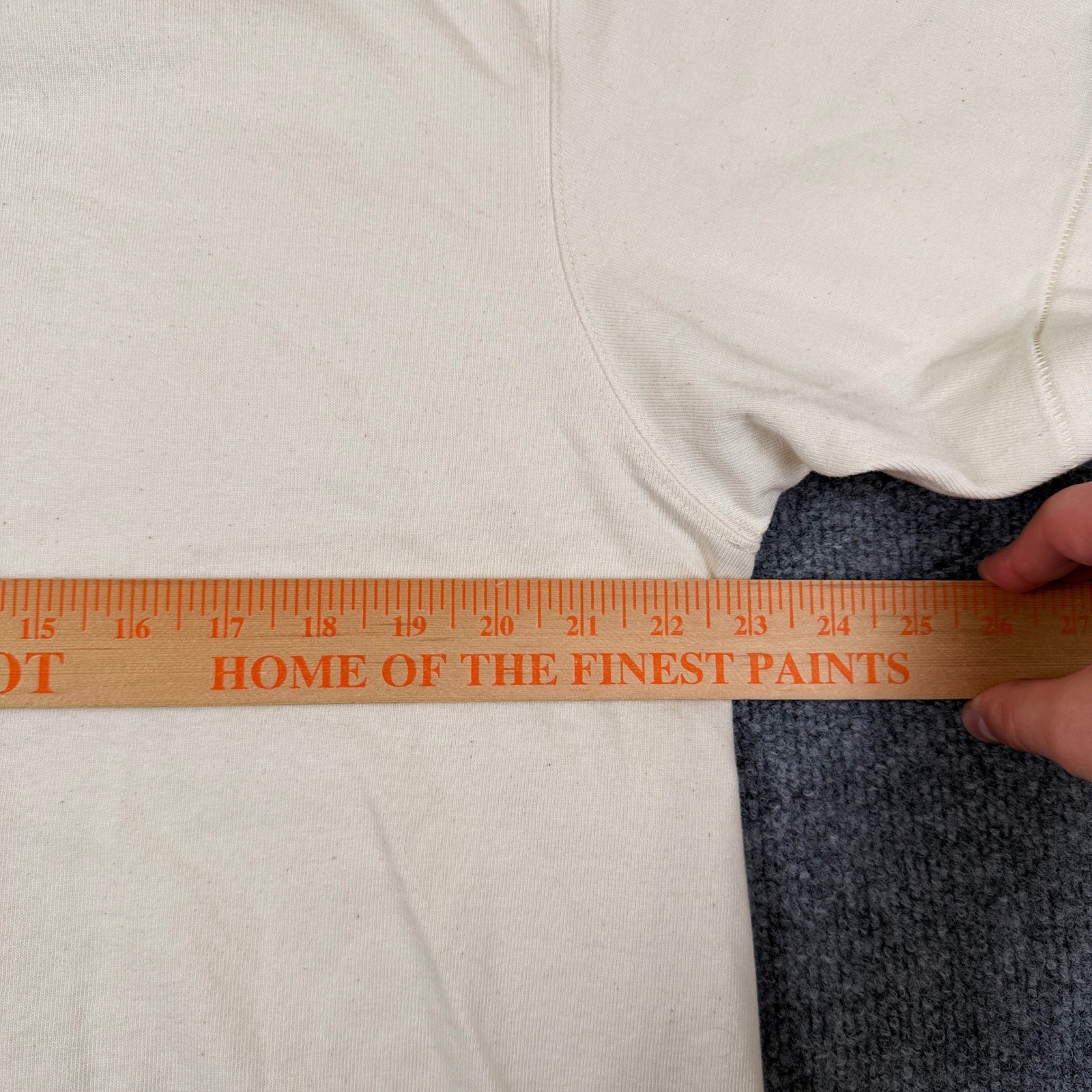 Bronson MFG Tubular T Shirt Mens XL Apricot Short Sleeve Heavyweight