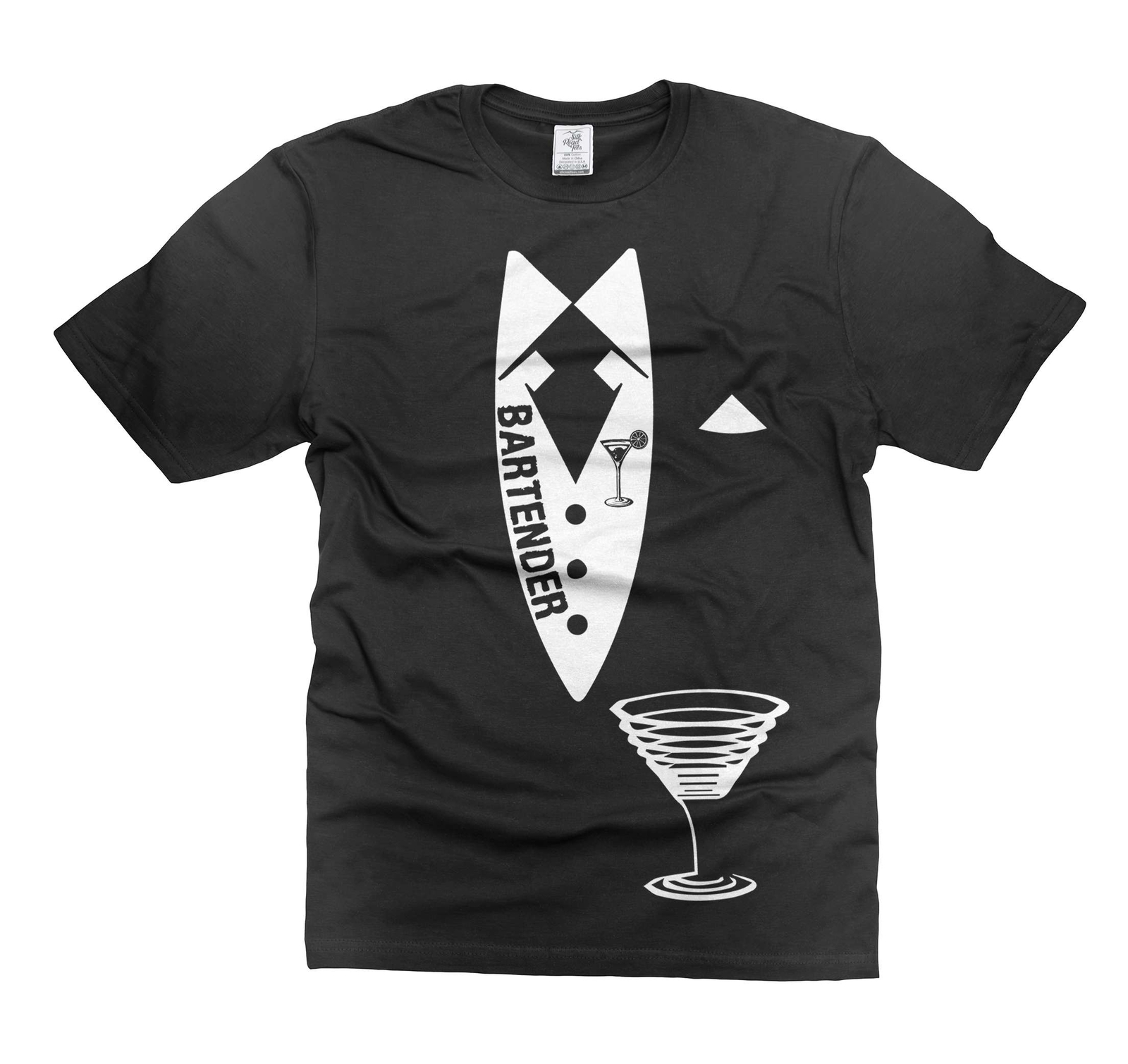 Mens Bartender shirt Bartender Texudo Shirt Bartender Funny Shirts Bartender Tee